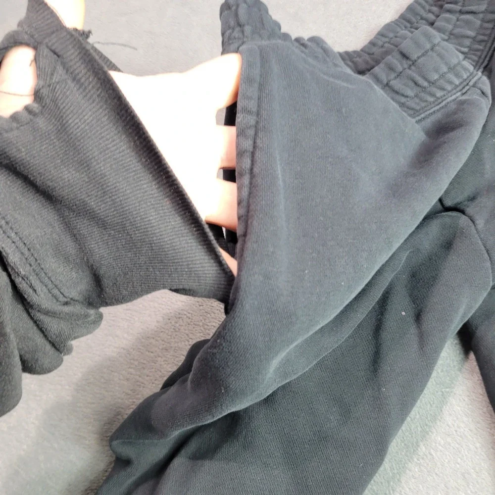 Nike Jogger Sweatpants Kids Size‎ L Black Fleece Futura Logo Athletic Sporty SEO